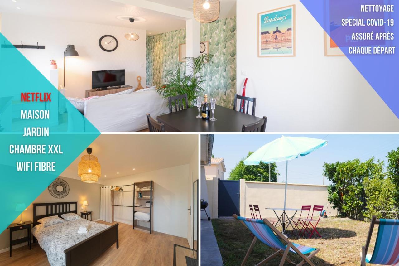 La Capeyronnaise - Maison Cosy - Jardin Mérignac 외부 사진